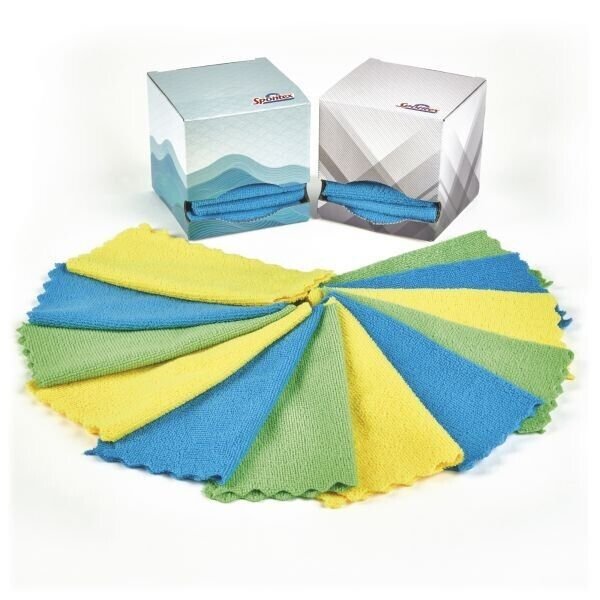 Microfibre Box 2 x 12er Mikrofasertücher Spontex Schmutz Fett Bakterien