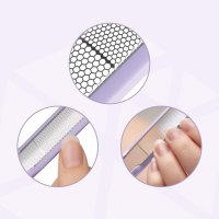 MIWIAM Nagelfeile Höhle der Löwen 18,5cm Flieder, 3 er Set