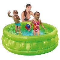 Kinder Sommerpool 3er Set mit Wasserball & Wassernudeln