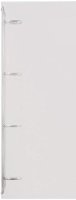 Herlitz Ringbuch A4 PP – 4-Bügel, 19 mm Füllhöhe, transluzent farblos
