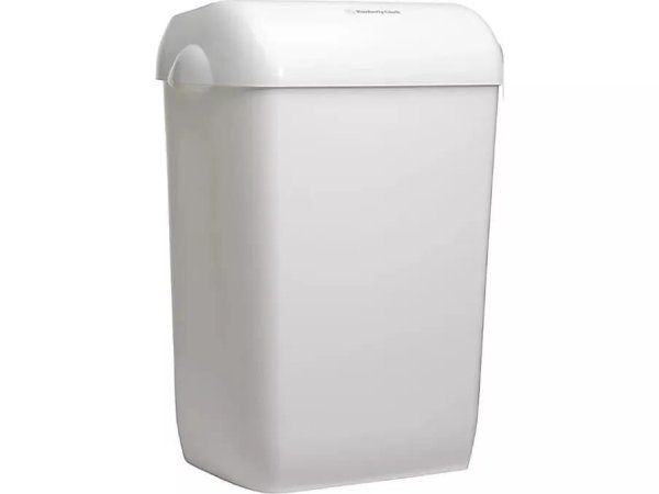 Kimberly-Clark AQUARIUS Mülleimer (2 Stück) – Weiß (6993000)