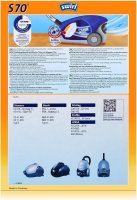 4x Swirl S70 Staubsaugerbeutel kompatibel mit Siemens big bag 3 l Serie von Staubbeutel-Profi®