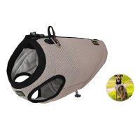 HUNTER Hunde-Kühlweste 2in1 inkl. Geschirr leichtes Mesh-Design atmungsaktiv